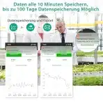 Oria bluetooth termometer in higrometer - komplet 3 - slika 3