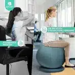 ProfiBalance vadbena žoga z zaščitno prevleko - slika 2