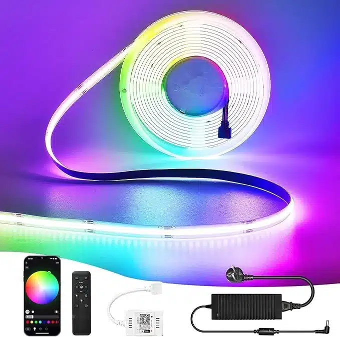 Subosi 10 m WiFi pametni COB LED trak RGB zdanjikos 1 Subosi WiFi pametni COB LED trak RGB - 10m - slika 1