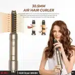 topskins 6-v-1 airstyler komplet z vročim zrakom, 1000 W - slika 4