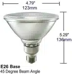 uckmax – LED reflektor PAR38 15W hladno belo - slika 2
