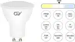 GY GU10 LED zatemnilna nevtralno bela – 6 kosov - slika 8