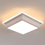 SENQIU Stropna LED svetilka 34 W, toplo bela