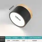 Qhens – LED stropna svetilka s senzorjem gibanja - slika 7