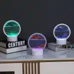 Usmei okrogla 3D peskovna umetnina - slika 3