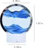Usmei okrogla 3D peskovna umetnina - slika 4