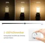 I-SHUNFA LED zatemnilna žarnica E27 3000 K – 4 kosi - slika 2