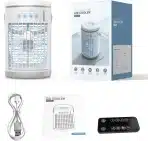 Prenosna hladilna naprava 4 v 1 z daljinskim upravljalnikom - slika 2