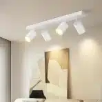 Lichtmaler stropni reflektor 4 žarnice bel - 1 komplet - slika 4