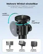 viozon – Stojalo za projektor z vrtljivo glavo 360° - slika 3