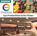 KYOTECH LED vgradna pohištvena luč 4000 K – 3 kosi - slika 7