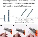 FURNIWARE – 10 ročajev za pohištvo antik nikelj 128 mm - slika 3