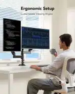 HUANUO nosilec za 2 monitorja (13–32") - slika 5