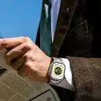 Netolo kovinska zapestnica za Apple Watch – titan - slika 4