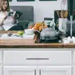 FURNIWARE – 10 ročajev za pohištvo antik nikelj 128 mm - slika 4