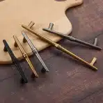 FURNIWARE – 10 ročajev za pohištvo antik nikelj 128 mm - slika 5