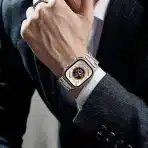 Netolo kovinska zapestnica za Apple Watch – titan - slika 7