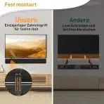 ELIVED nastavljiv nosilec za soundbar do 6,8 kg - slika 8