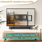 ELIVED  Univerzalni nosilec za soundbar pod ali nad TV - slika 4