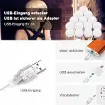 JRXH Hollywood LED luči za ličenje z 14 žarnicami – nastavljiva barva in svetlost - slika 5