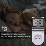 Awootsv Digitalni časovni stikalnik, 2 kosa - slika 3