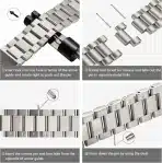 Netolo kovinska zapestnica za Apple Watch – titan - slika 5