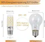 I-SHUNFA LED zatemnilna žarnica E27 3000 K – 4 kosi - slika 5