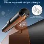 Quntis ukrivljena LED svetilka za monitor z daljinskim upravljalnikom – 40 cm - slika 4