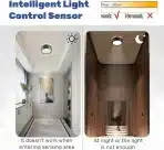 Qhens – LED stropna svetilka s senzorjem gibanja - slika 5