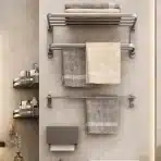 CZKDTT Stenski nosilec za brisače 58 cm črn - slika 6