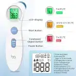 Femometer Family infrardeči termometer za čelo - bel - slika 6