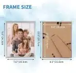 Hoikwo – set 18 srebrnih okvirjev 20 x 25 cm - slika 6