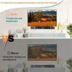 ELIVED  Univerzalni nosilec za soundbar pod ali nad TV - slika 3