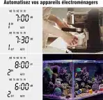 Awootsv Digitalni časovni stikalnik, 2 kosa - slika 7