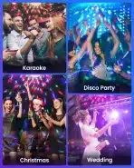 Riyo – Disko krogla z daljincem 2 kosa - slika 7