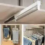Mafage – Izvlečna obešalna palica 397 mm - črna - slika 6