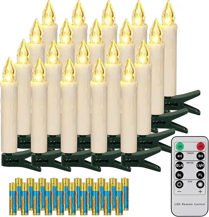 81e2Fnor7JL._AC_SX679_ Freepower – LED božične sveče 20 kosov - slika 1