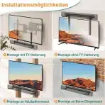 ELIVED  Univerzalni nosilec za soundbar pod ali nad TV - slika 6