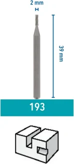Dremel 193 rezkar za graviranje in rezkanje – 2 kosa - slika 2