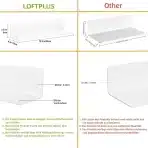 Wisfame kopalniške police brez vrtanja – 2 kosa - slika 7