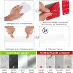 Wisfame kopalniške police brez vrtanja – 2 kosa - slika 6