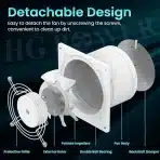 HG Power industrijski ventilator 150 mm - slika 3
