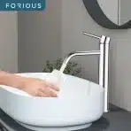 FORIOUS – Kopalniška armatura visoka, kromirana, višina 280 mm - slika 2