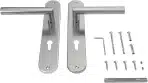 AwmnSrman Kljuka za notranja vrata PZ 72 mm – 1 set - slika 2