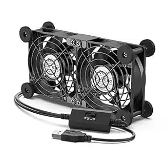 51qZOzbr3PL._SX342_SY445_QL70_ML2_ ELUTENG – 2-v-1 USB ventilator 80 mm, 5 V, 3 hitrosti - slika 1