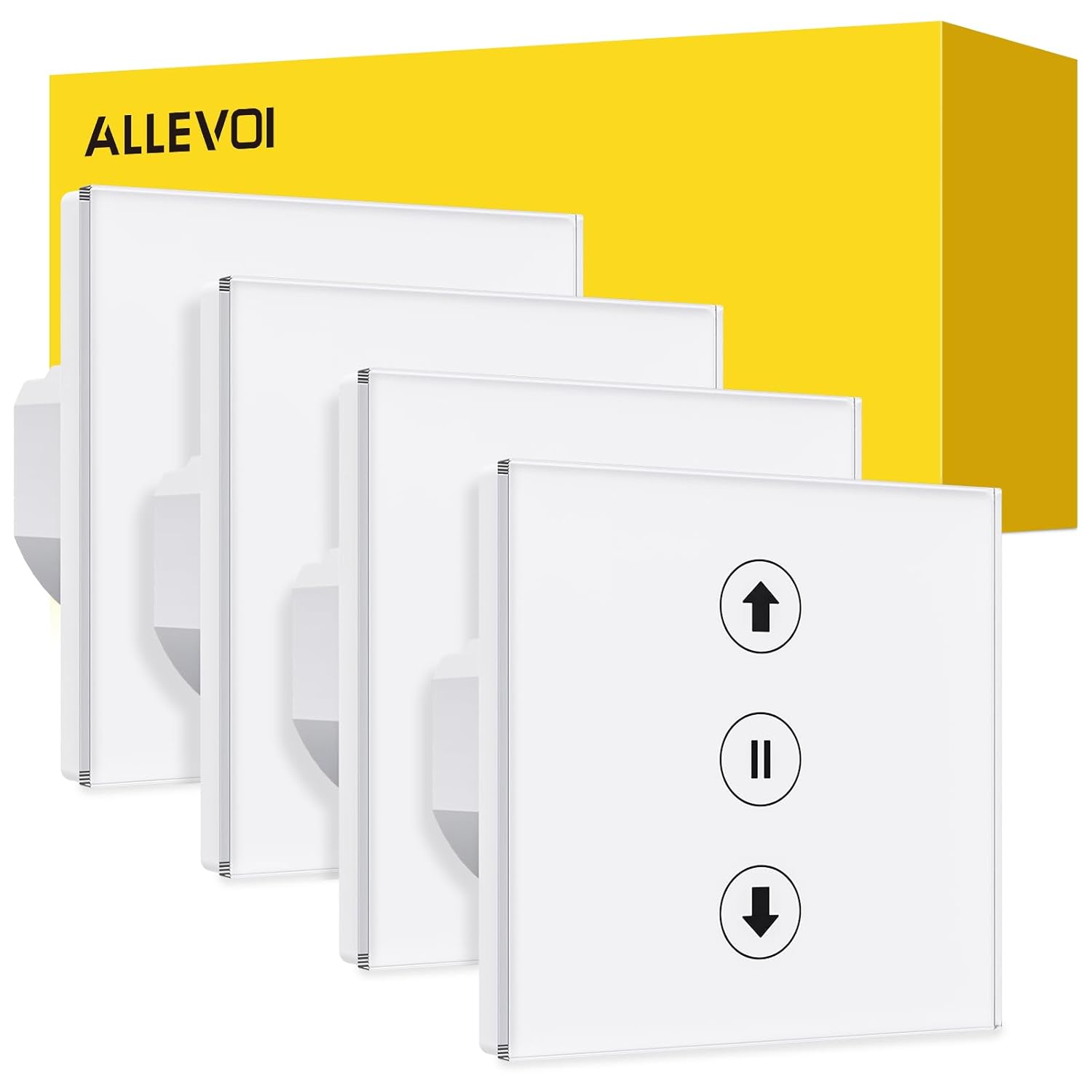 Featured image for 'ALLEVOI set 4 pametnih WiFi stikal za rolete zdruÅūljivih z Alexa/Google Home' ALLEVOI set 4 pametnih WiFi stikal za rolete zdruÅūljivih z Alexa/Google Home - slika 1