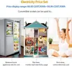 MECHEER merilnik porabe energije – bel - D - slika 6