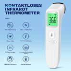 VIPROUD brezstični infrardeči termometer za čelo z LCD zaslonom - slika 5