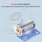 ZYTA – Detektor dima z 10-letno baterijo 2 kosa - slika 2