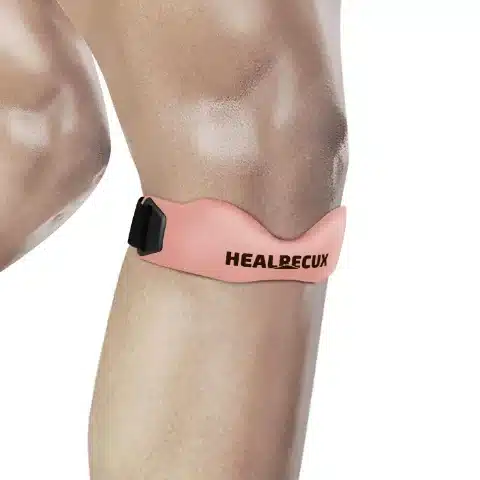 61Z-i+ZPjgL._SL1500_ Healrecux Opornica za koleno – pink - slika 1